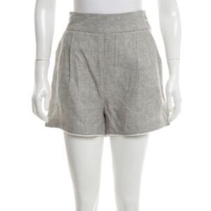 NWT BAND OF OUTSIDERS Linen Mini Shorts